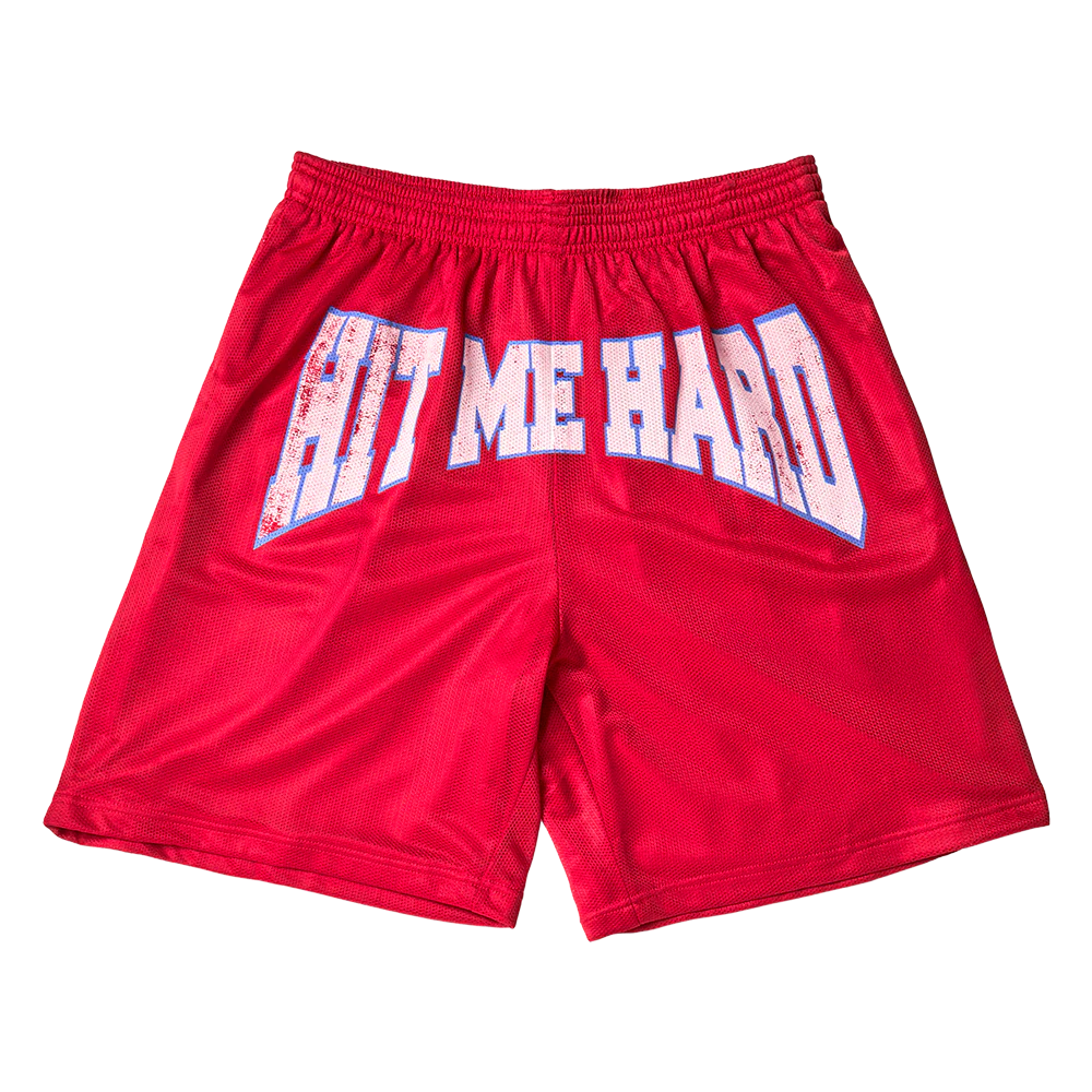 HIT ME HARD MESH SHORTS - Image 3