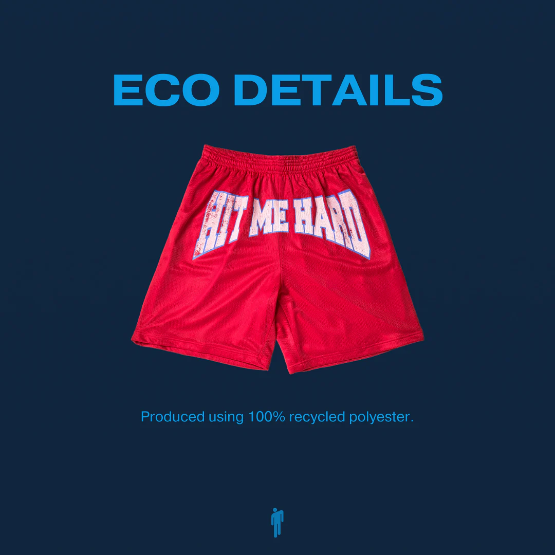 HIT ME HARD MESH SHORTS - Image 6