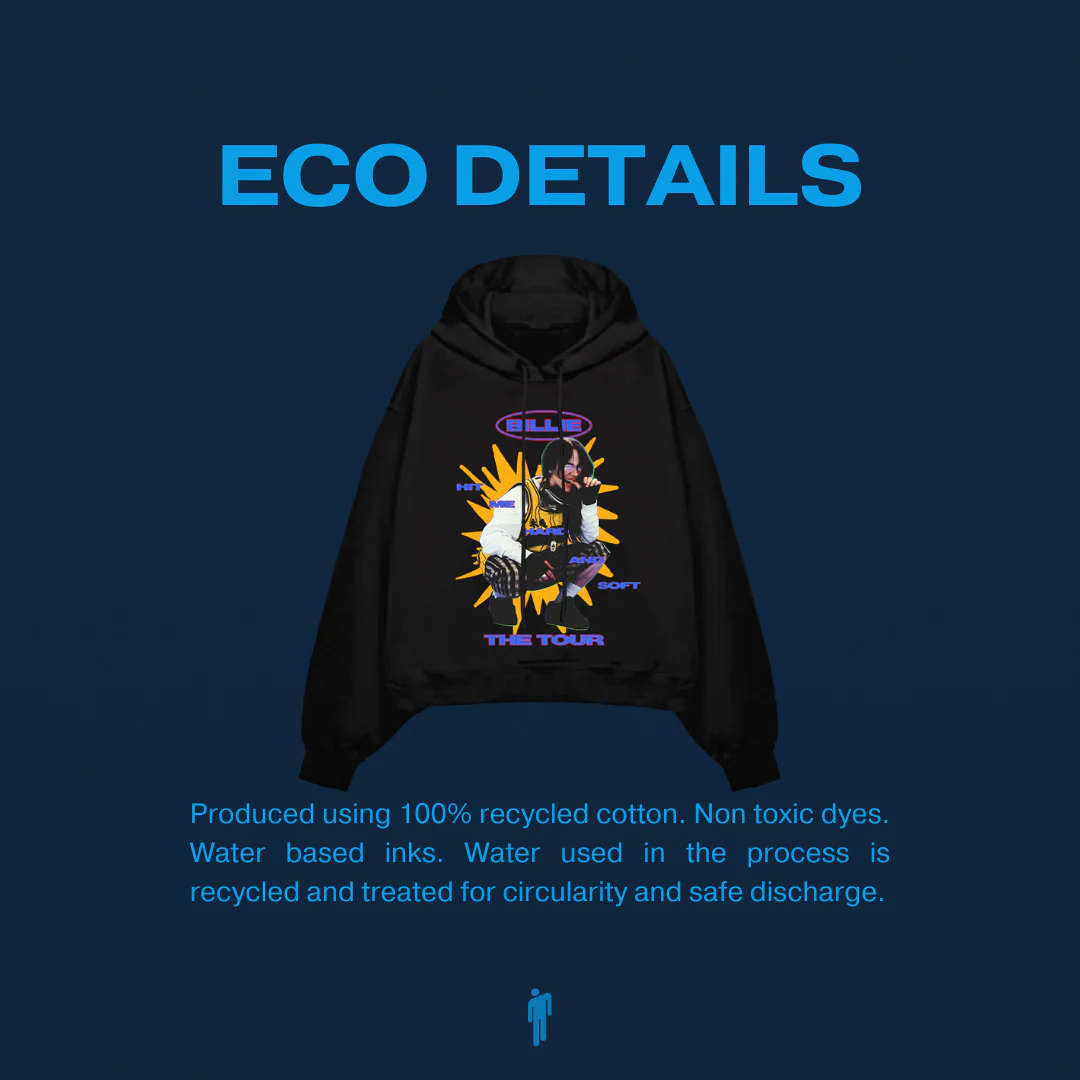 HIT ME HARD AND SOFT WORLD TOUR PULLOVER HOODIE - Image 3