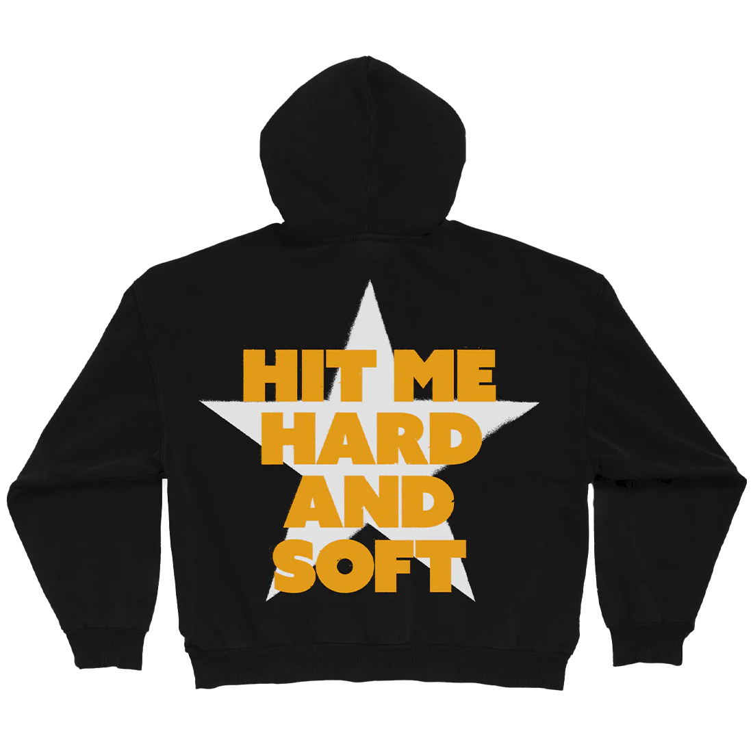 Hit Me Star Black Hoodie - Image 3