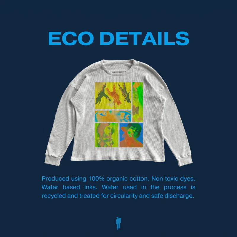 BIRDS OF A FEATHER COLLAGE THERMAL LONG SLEEVE - Image 3